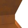Chimenea Hexagonal 50x50x40 cm Acero Resistente a la Intemperie | Foro24.es | Tu tienda online para hogar, jardín y más Foro24.es