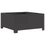 Hoguera cuadrada negra 60x60x30 cm de acero by , Chimneys - Ref: Foro24-858962, Price: 106,27 €, Discount: -5%%