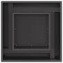 Hoguera cuadrada negra 60x60x30 cm de acero by , Chimneys - Ref: Foro24-858962, Price: 106,27 €, Discount: -5%%
