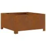 VidaXL Fogueira Cuadrada 60x60x30 cm de Acero Resistente a la Intemperie | Foro24.es | Tu tienda online para hogar, jardín y más Foro24.es
