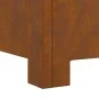 VidaXL Fogueira Cuadrada 60x60x30 cm de Acero Resistente a la Intemperie | Foro24.es | Tu tienda online para hogar, jardín y más Foro24.es