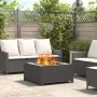 Hoguera Cuadrada Negra 80x80x40 cm de Acero de , Chimeneas - Ref: Foro24-858964, Precio: 168,06 €, Descuento: %
