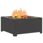 Hoguera Cuadrada Negra 80x80x40 cm de Acero de , Chimeneas - Ref: Foro24-858964, Precio: 168,06 €, Descuento: %