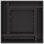 Hoguera Cuadrada Negra 80x80x40 cm de Acero de , Chimeneas - Ref: Foro24-858964, Precio: 168,06 €, Descuento: %