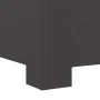 Hoguera Cuadrada Negra 80x80x40 cm de Acero de , Chimeneas - Ref: Foro24-858964, Precio: 168,06 €, Descuento: %