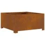 Hoguera Cuadrada 80x80x40 cm Acero Resistente a la Intemperie | Foro24.es | Tu tienda online para hogar, jardín y más Foro24.es