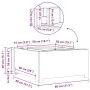 Hoguera Cuadrada 80x80x40 cm Acero Resistente a la Intemperie | Foro24.es | Tu tienda online para hogar, jardín y más Foro24.es