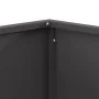 Hoguera Cuadrada Negra 60x60x30 cm de Acero by , Chimneys - Ref: Foro24-858966, Price: 64,87 €, Discount: %