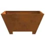 Hoguera Cuadrada 60x60x30 cm de Acero Resistente a la Intemperie de , Chimeneas - Ref: Foro24-858967, Precio: 60,05 €, Descue...