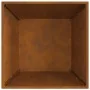 Hoguera Cuadrada 60x60x30 cm de Acero Resistente a la Intemperie de , Chimeneas - Ref: Foro24-858967, Precio: 60,05 €, Descue...