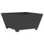 Hoguera Cuadrada Negra 80x80x40 cm de Acero by , Chimneys - Ref: Foro24-858968, Price: 87,80 €, Discount: -5%%