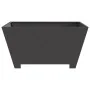 Hoguera Cuadrada Negra 80x80x40 cm de Acero by , Chimneys - Ref: Foro24-858968, Price: 87,80 €, Discount: -5%%