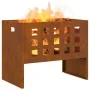 Hoguera Rectangular 50x30x40 cm de Acero Resistente a la intemperie | Foro24.es | Tu tienda online para hogar, jardín y más Foro24.es