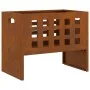 Hoguera Rectangular 50x30x40 cm de Acero Resistente a la intemperie | Foro24.es | Tu tienda online para hogar, jardín y más Foro24.es