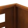 Hoguera Rectangular 50x30x40 cm de Acero Resistente a la intemperie | Foro24.es | Tu tienda online para hogar, jardín y más Foro24.es