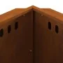 Fogata sin humo 58x58x51 cm de acero resistente al clima | Foro24.es | Tu tienda online para hogar, jardín y más Foro24.es