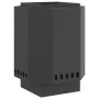 Fogata Sin Humo Negra 38x38x51 cm de Acero - | Foro24.es | Tu tienda online para hogar, jardín y más Foro24.es
