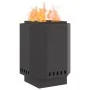Fogata Sin Humo Negra 38x38x51 cm de Acero - | Foro24.es | Tu tienda online para hogar, jardín y más Foro24.es