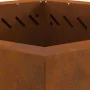 Hoguera Sin Humo Hexagonal 58x58x51 cm Acero Resistente a la Intemperie de , Chimeneas - Ref: Foro24-858981, Precio: 100,43 €...