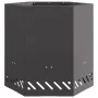 Hoguera Sin Humo Hexagonal Negra 48x48x51 cm Acero | Foro24.es | Tu tienda online para hogar, jardín y más Foro24.es