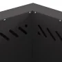 Hoguera Sin Humo Hexagonal Negra 48x48x51 cm Acero | Foro24.es | Tu tienda online para hogar, jardín y más Foro24.es