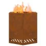 Hoguera Sin Humo Hexagonal 48x48x51 cm Acero Resistente a la Intemperie | Foro24.es | Tu tienda online para hogar, jardín y más Foro24.es