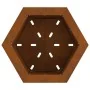 Hoguera Sin Humo Hexagonal 48x48x51 cm Acero Resistente a la Intemperie | Foro24.es | Tu tienda online para hogar, jardín y más Foro24.es