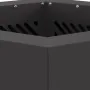 Fogón Sin Humo Hexagonal Negro 38x38x51 cm Acero | Foro24.es | Tu tienda online para hogar, jardín y más Foro24.es