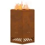Hoguera Sin Humo Hexagonal 38x38x51 cm Acero Resistente a la Intemperie | Foro24.es | Tu tienda online para hogar, jardín y más Foro24.es