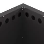 Hoguera Sin Humo Cuadrada Negra 48x48x50 cm Acero | Foro24.es | Tu tienda online para hogar, jardín y más Foro24.es