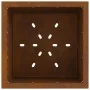Fogata Sin Humo Cuadrada 48x48x50 cm Acero Resistente a la Intemperie | Foro24.es | Tu tienda online para hogar, jardín y más Foro24.es