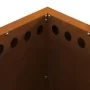 Fogata Sin Humo Cuadrada 48x48x50 cm Acero Resistente a la Intemperie | Foro24.es | Tu tienda online para hogar, jardín y más Foro24.es