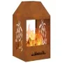 Hoguera 50x50x100 cm de acero resistente a la intemperie by , Chimneys - Ref: Foro24-858991, Price: 112,71 €, Discount: -5%%