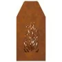Hoguera 50x50x100 cm de acero resistente a la intemperie by , Chimneys - Ref: Foro24-858991, Price: 112,71 €, Discount: -5%%