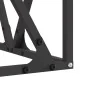 Fogón Cuadrado Negro 50x50x35 cm Acero | Foro24.es | Tu tienda online para hogar, jardín y más Foro24.es