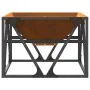 Fogata Cuadrada 50x50x35 cm Acero Resistente a la Intemperie by , Chimneys - Ref: Foro24-858993, Price: 65,00 €, Discount: -5%%
