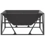 Hoguera Cuadrada Negra 80x80x40 cm de Acero | Foro24.es | Tu tienda online para hogar, jardín y más Foro24.es