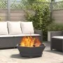 Fogón Hexagonal Negro 75x75x28 cm Acero | Foro24.es | Tu tienda online para hogar, jardín y más Foro24.es