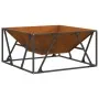 Fogata Cuadrada 80x80x40 cm Acero Corroso von , Kamine - Ref: Foro24-858995, Preis: 97,11 €, Rabatt: -5%%