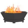 Fogón Hexagonal Negro 75x75x28 cm Acero | Foro24.es | Tu tienda online para hogar, jardín y más Foro24.es