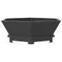 Fogón Hexagonal Negro 75x75x28 cm Acero | Foro24.es | Tu tienda online para hogar, jardín y más Foro24.es