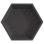 Fogón Hexagonal Negro 75x75x28 cm Acero | Foro24.es | Tu tienda online para hogar, jardín y más Foro24.es