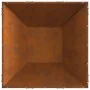 Fogata Cuadrada 80x80x40 cm Acero Corroso von , Kamine - Ref: Foro24-858995, Preis: 97,11 €, Rabatt: -5%%