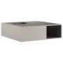 Hoguera con almacenamiento para leña 100x100x30 cm Acero envejecido von , Kamine - Ref: Foro24-859001, Preis: 162,68 €, Rabat...