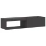 Hoguera con Almacenamiento para Troncos Negro 160x45x35 cm Acero by , Chimneys - Ref: Foro24-859002, Price: 165,78 €, Discoun...