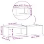 Hoguera con Almacenamiento para Troncos Negro 160x45x35 cm Acero by , Chimneys - Ref: Foro24-859002, Price: 165,78 €, Discoun...