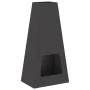 Hoguera Negra 50x35x100 cm Acero | Foro24.es | Tu tienda online para hogar, jardín y más Foro24.es
