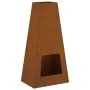 Hoguera 50x35x100 cm de acero envejecido | Foro24.es | Tu tienda online para hogar, jardín y más Foro24.es