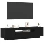 Mueble para TV con luces LED Negro Roble 160x35x40 cm Madera de calidad von , TV-Möbel - Ref: Foro24-861103, Preis: 124,25 €,...