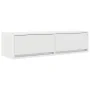 Mueble de TV Blanco 100x31x25,5 cm Madera elaborada | Foro24.es | Tu tienda online para hogar, jardín y más Foro24.es